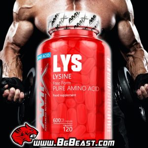 AMIX Lysine 600 мг 120 капсули | BgBeast.com