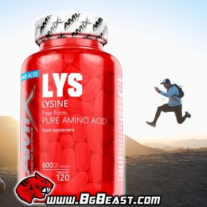 AMIX Lysine 600 мг 120 капсули | BgBeast.com