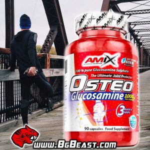 AMIX Osteo Glucosamine 1000 мг 90 капсули | BgBeast.com