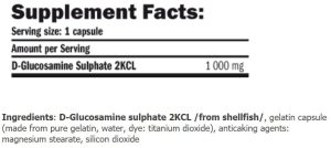 AMIX Osteo Glucosamine 1000 мг 90 капсули | BgBeast.com