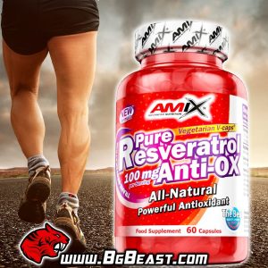 AMIX Pure Resveratrol 100 мг 60 капсули | BgBeast.com