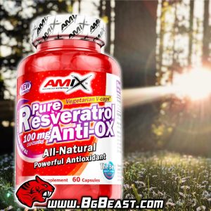 AMIX Pure Resveratrol 100 мг 60 капсули | BgBeast.com