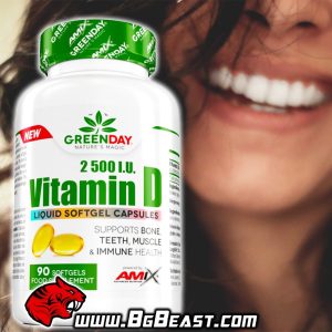 AMIX Vitamin D3 2500 IU 90 дражета | BgBeast.com