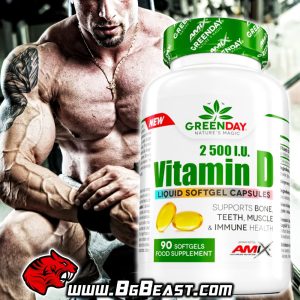 AMIX Vitamin D3 2500 IU 90 дражета | BgBeast.com