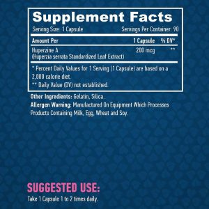 HAYA Huperzine A 200 мг 90 капсули | BgBeast.com