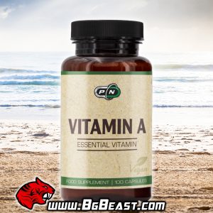 Pure Vitamin A 5000 IU 100 капсули | BgBeast.com