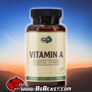 Pure Vitamin A 5000 IU 100 капсули | BgBeast.com