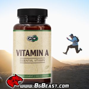 Pure Vitamin A 5000 IU 100 капсули | BgBeast.com