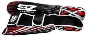 Протектори за крака SZ Fighters Plasma Red | BgBeast.com