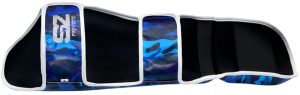 Протектори за крака за муай тай SZ Fighters Camo Blue | BgBeast.com