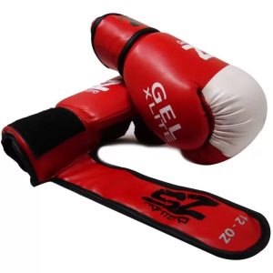 Боксови ръкавици SZ Fighters GEL X LITE, Червени 4